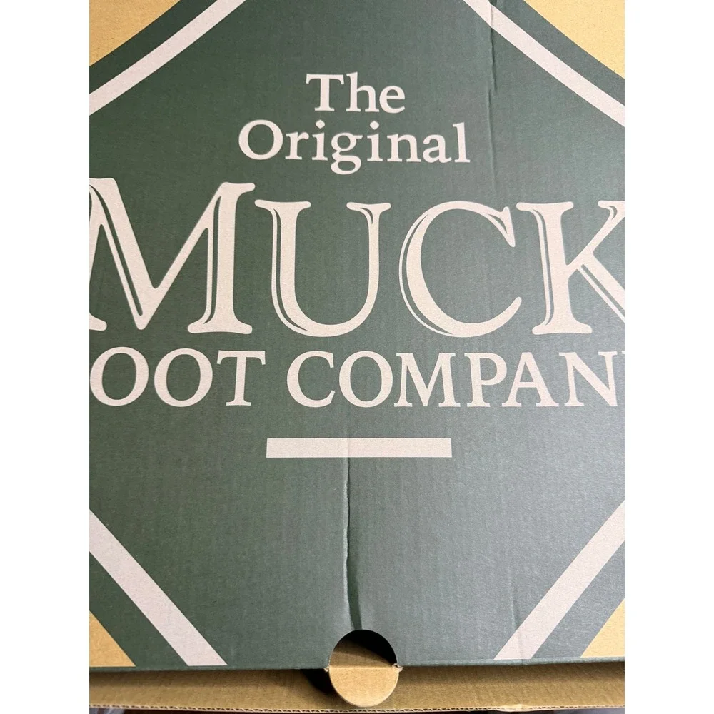 Muck Boot Company Harvester Mid Men Green Waterproof Utility Work Boots  sz 14
